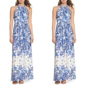 halter maxi dress